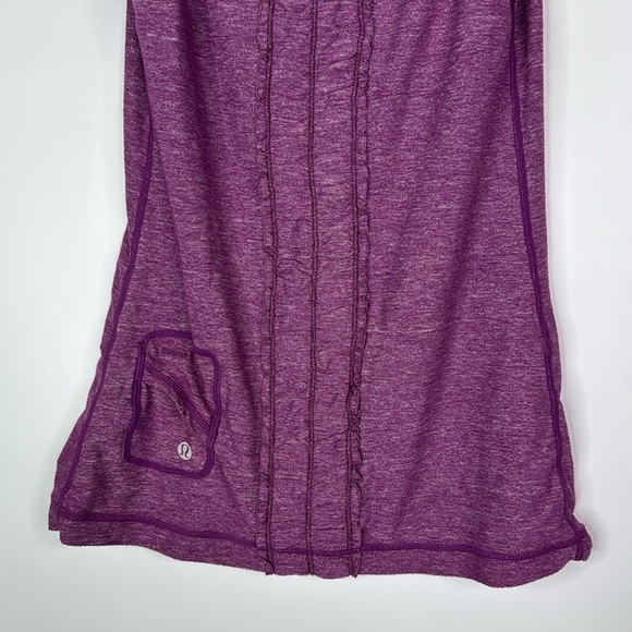 Lululemon Purple Dash Tank Top Size 4 - Picture 6 of 7